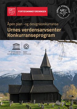 Bilde av Urnes stavkirke på forsiden av konkurransereglene